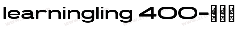 learningling 400字体转换